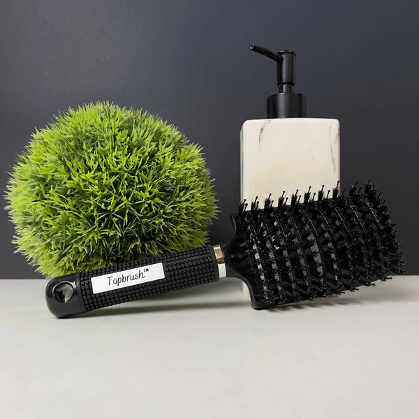 Detangling Hair Brush Dual Bristle Anti Breakage Shine