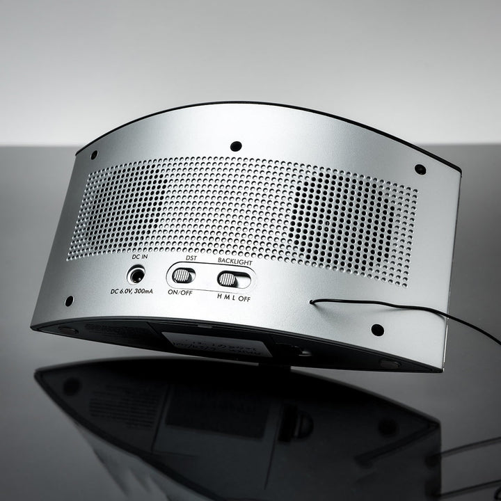 Digital Alarm Clock Radio with Sound Machine | FM Radio, Dual Alarms, 20 Sounds | Battery Backup, Blue Backlit Display
