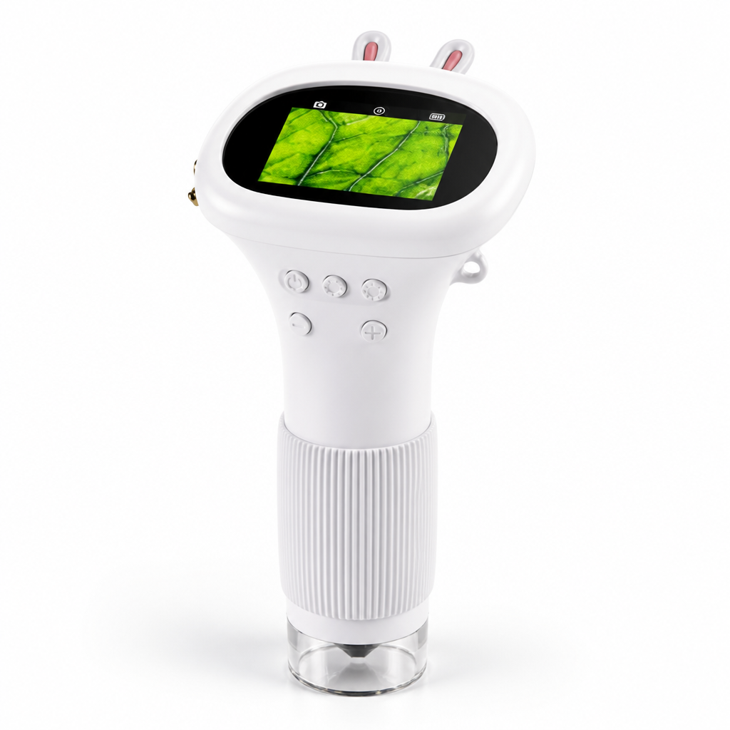 Digital Microscope Handheld Portable 1000X Zoom with Built-In Display