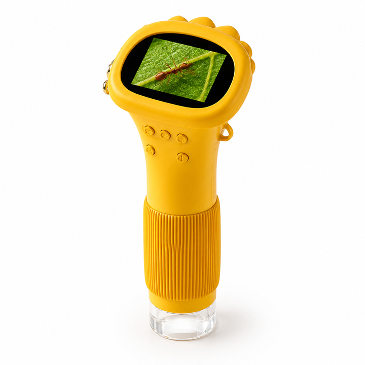 Digital Microscope Handheld Portable 1000X Zoom with Built-In Display