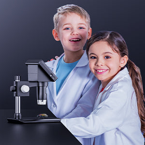 Digital Soldering Microscope 50X-1000X 1080P LED Zoom