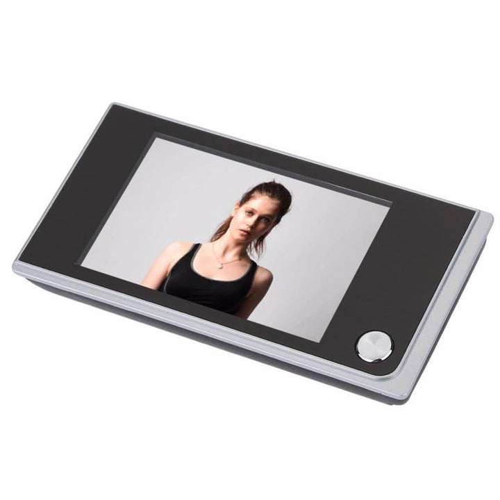 Digital Video Doorbell Peephole Viewer | 120-Degree Wide-Angle HD Camera Sensor | Wireless Tool-Free 3-Minute Install