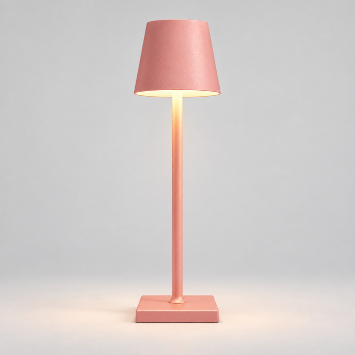 Dimmable LED Table Lamp Metal Base | Wireless Touch Control | Cordless Rechargeable Lighting for Indoor and Outdoor Use 8