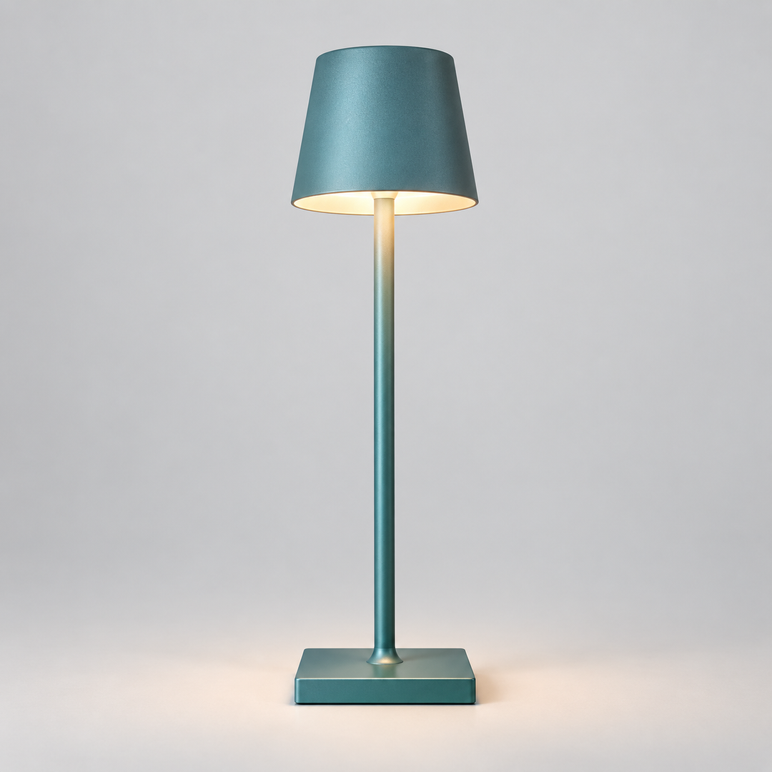 Dimmable LED Table Lamp Metal Base | Wireless Touch Control | Cordless Rechargeable Lighting for Indoor and Outdoor Use 6