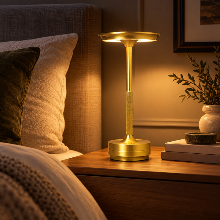 Dimmable Wireless Lamp Touch Control | Rechargeable Cordless Desk Lamp | Adjustable Brightness for Bedside &amp; Living Room 1
