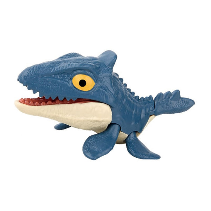 Dinosaur Toy Finger Puppet Bite-Ready Rounded Edges with Movable Tail
