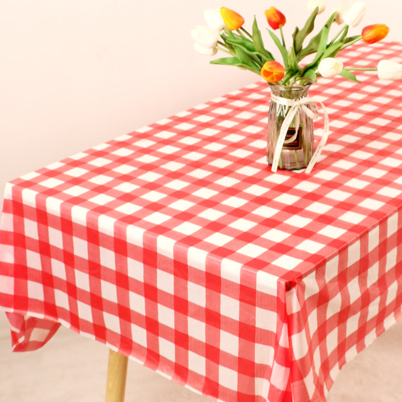 Disposable Plastic Tablecloths 10 Pack | Waterproof PEVA Material | Stain-Resistant Table Protection for Parties &amp; Events 4