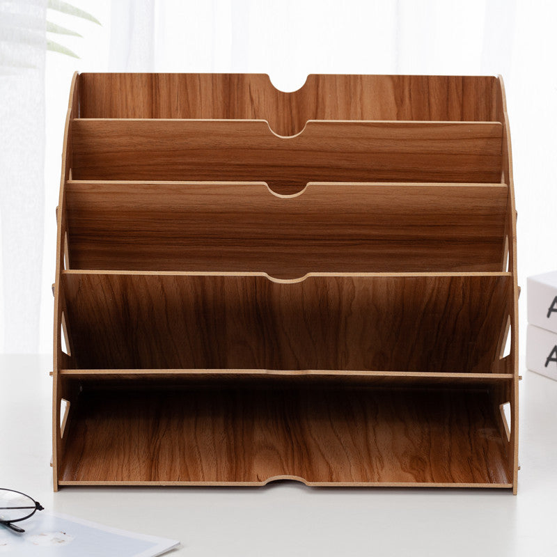 Document Holder | Five Sloped Tiers That Slot Together