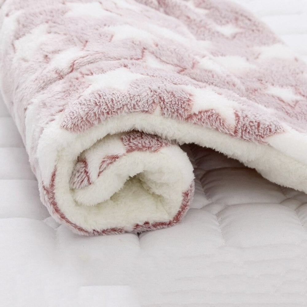 Dog Blanket Plush Fleece | Soft Cozy Throw for Sofas, Beds and Crates | Shields Furniture from Hair, Dirt and Spills