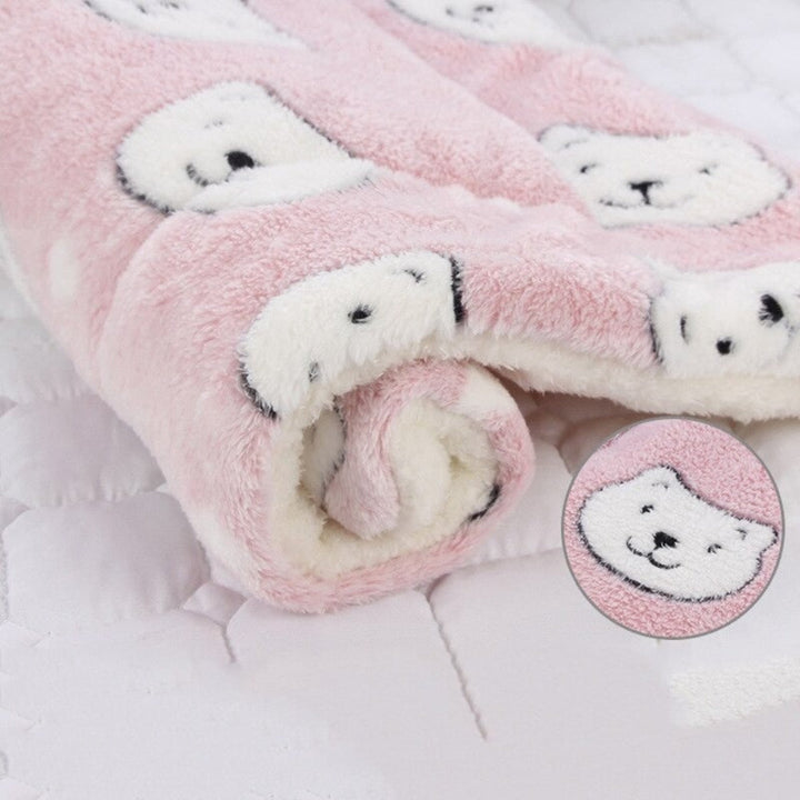 Dog Blanket Plush Fleece | Soft Cozy Throw for Sofas, Beds and Crates | Shields Furniture from Hair, Dirt and Spills