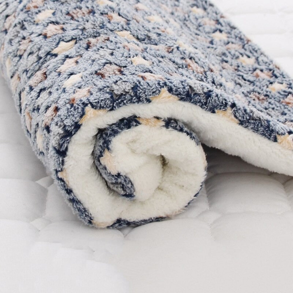 Dog Blanket Plush Fleece | Soft Cozy Throw for Sofas, Beds and Crates | Shields Furniture from Hair, Dirt and Spills