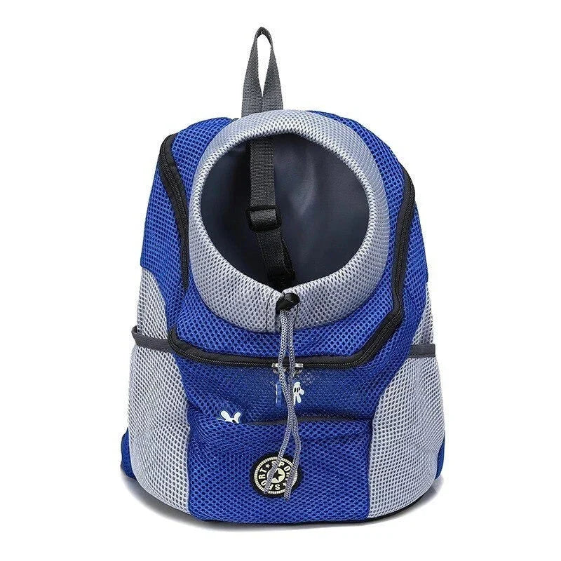 Dog Carrier Backpack for Dogs up to 15 kg | Breathable Mesh Panels, Padded Straps | Adjustable Safety Strap for Secure Fastening