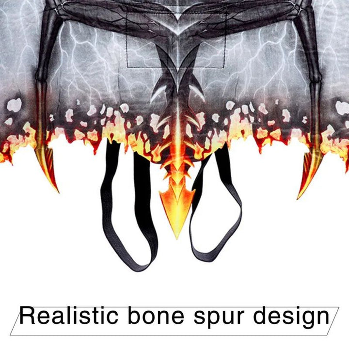 Dragon Wing Costume Accessory Halloween Cosplay | Lightweight Fantasy Design, Fits Adults &amp; Kids | Reusable Fancy Dress Wings