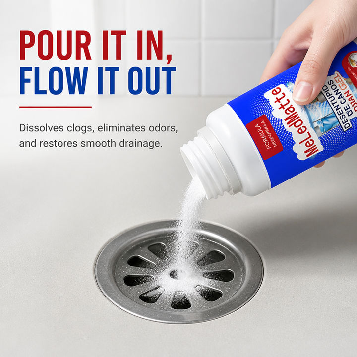 Drain Unblocker Liquid 100 ml | Safe on Copper, PVC, Stainless Steel and Plastic Pipes | Clears Hair, Grease &amp; Food Clogs Fast
