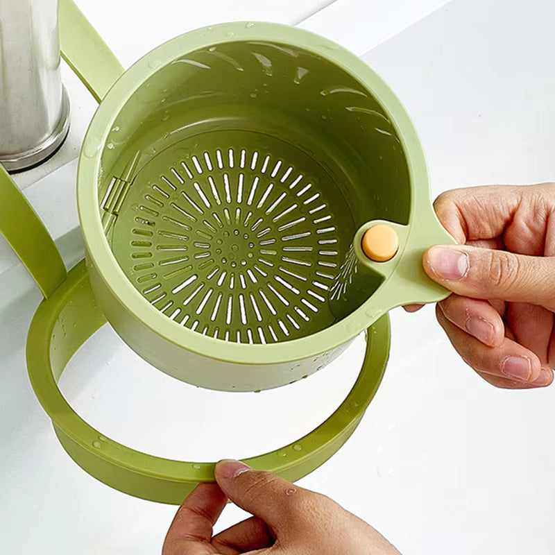 Drip Basket for Hanging | Faucet-Mounted Sink Colander