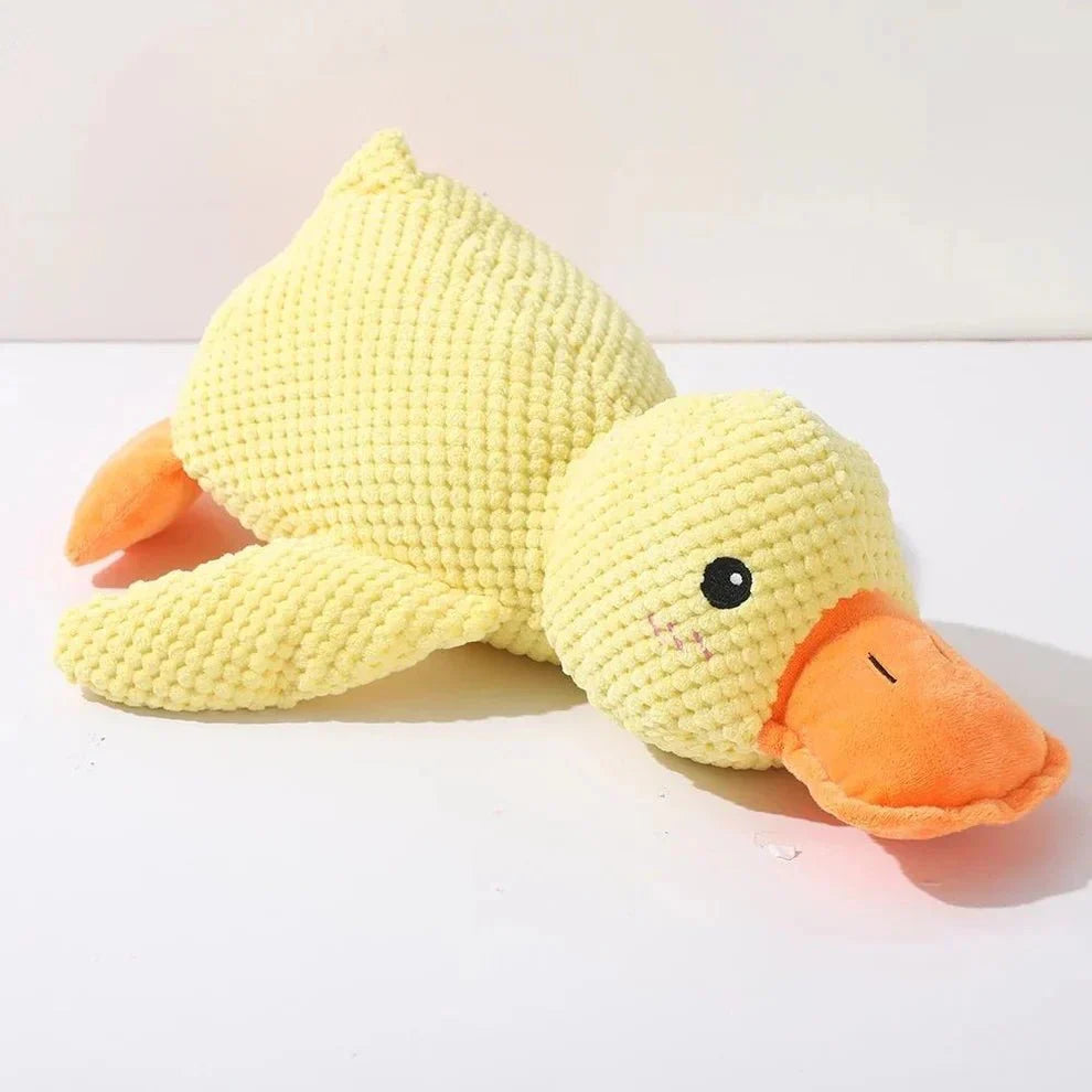 Duck Dog Durable Toy | Squeaky Textured Comfort Duck