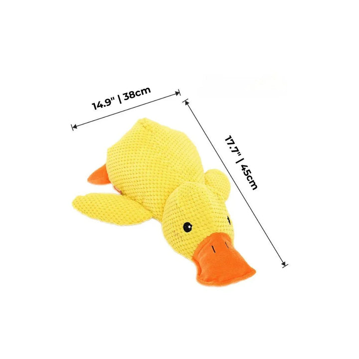 Duck Dog Durable Toy | Squeaky Textured Comfort Duck