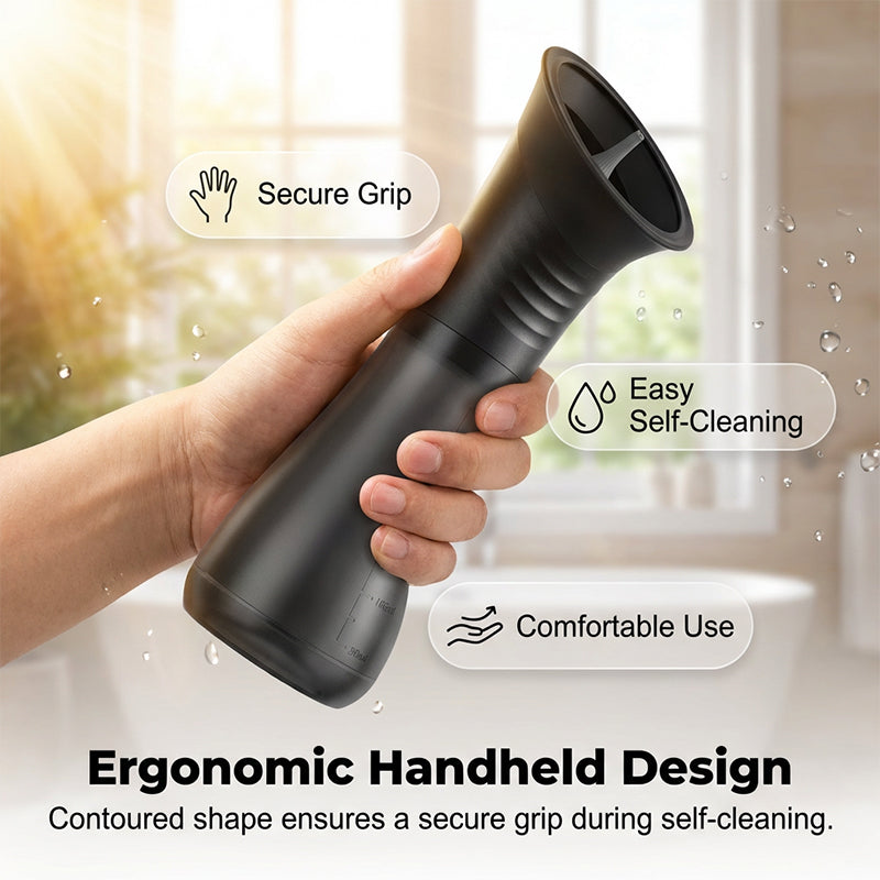 Ear Wax Removal Irrigator | Dual-Tank System with Adjustable Nozzles | Rechargeable USB-C Battery for Travel-Ready Hygiene