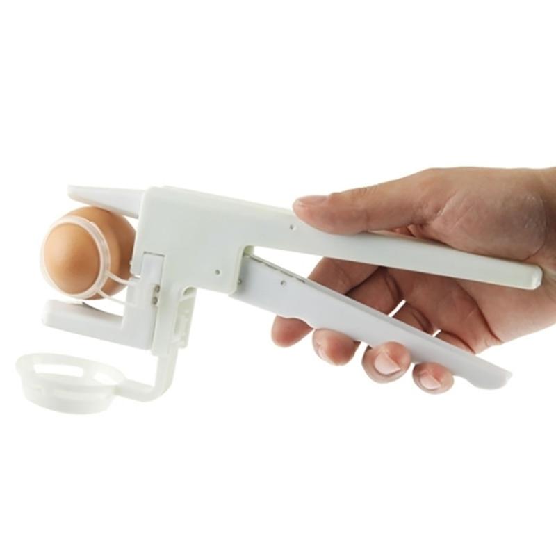 Egg Cracker &amp; Yolk Separator, Plastic, 165g | One-Handed Squeeze Design | No Shell Mess for Omelettes, Cakes &amp; Meringues