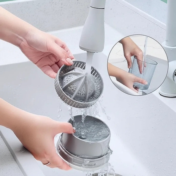Electric Citrus Juicer | Cordless USB Rechargeable Press with Pulp Strainer