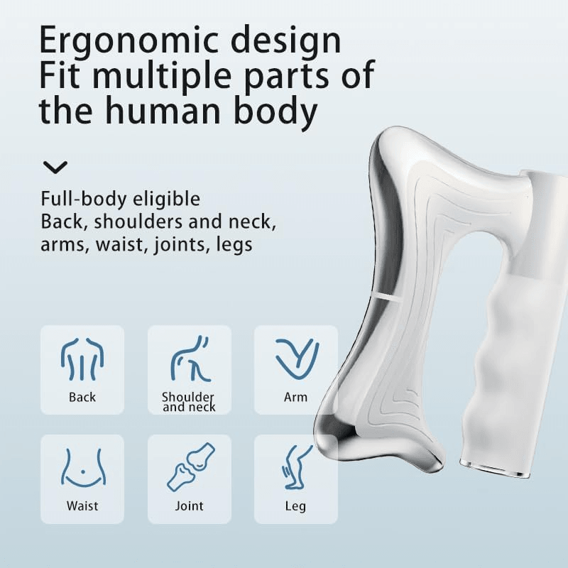 Electric Fascia Massager | Vibration Muscle Therapy Tool | Rechargeable, Portable for Deep Tissue Relief and Recovery