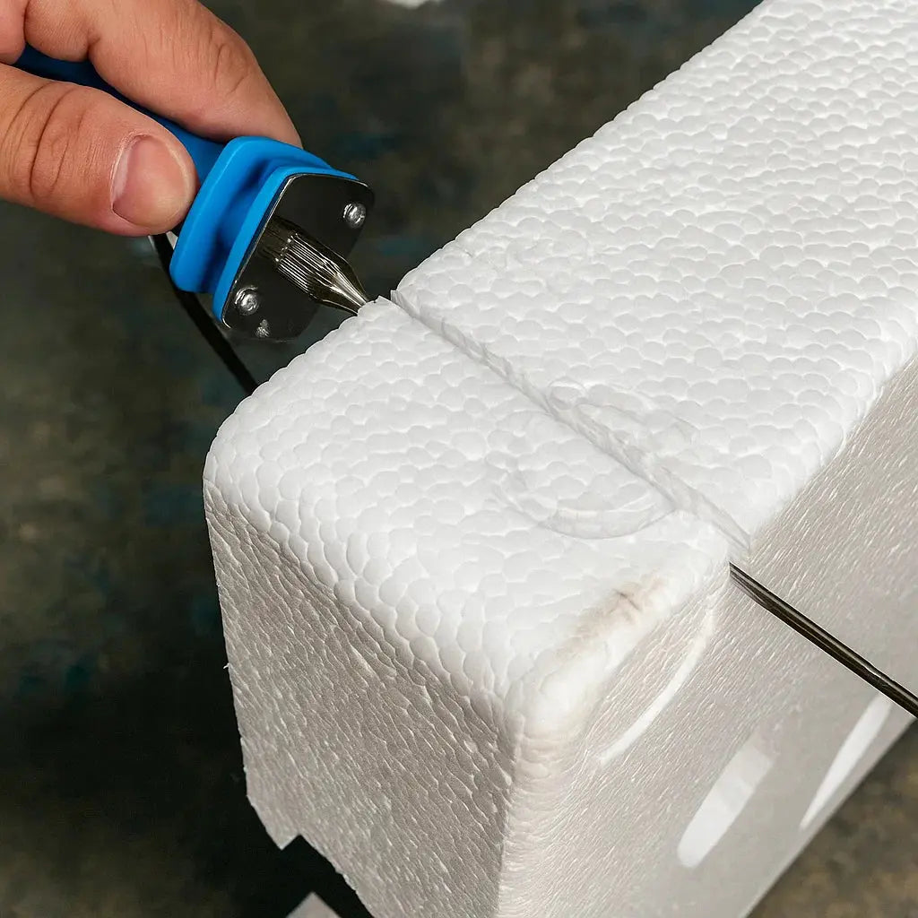 Electric Foam Cutter Hot Compact Stainless Steel Handheld with 5 Lengths