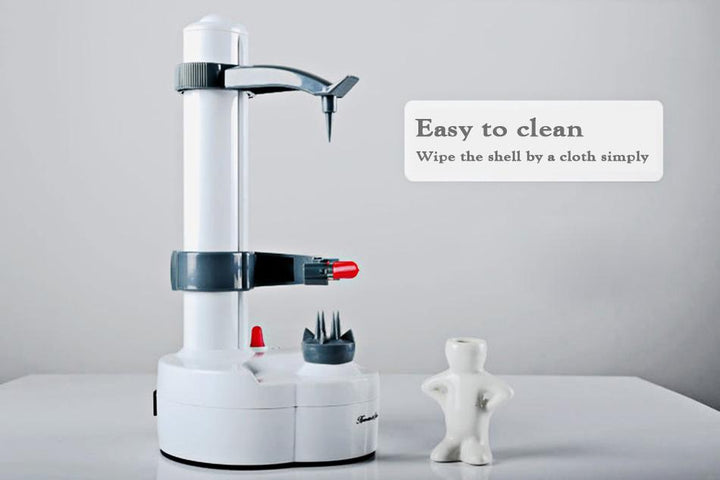 Electric Fruit &amp; Vegetable Peeler Automatic 2 Spare Blades
