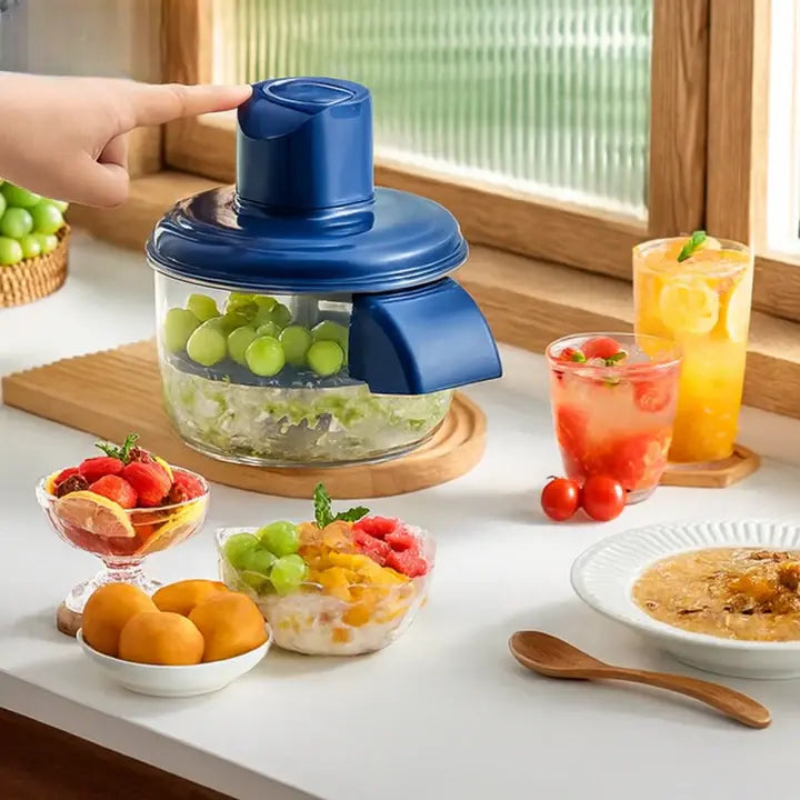 Electric Fruit and Vegetable Peeler Stainless Steel Blades 20 x 23 cm | Cordless Rechargeable | Peels Fruit &amp; Veg in Seconds