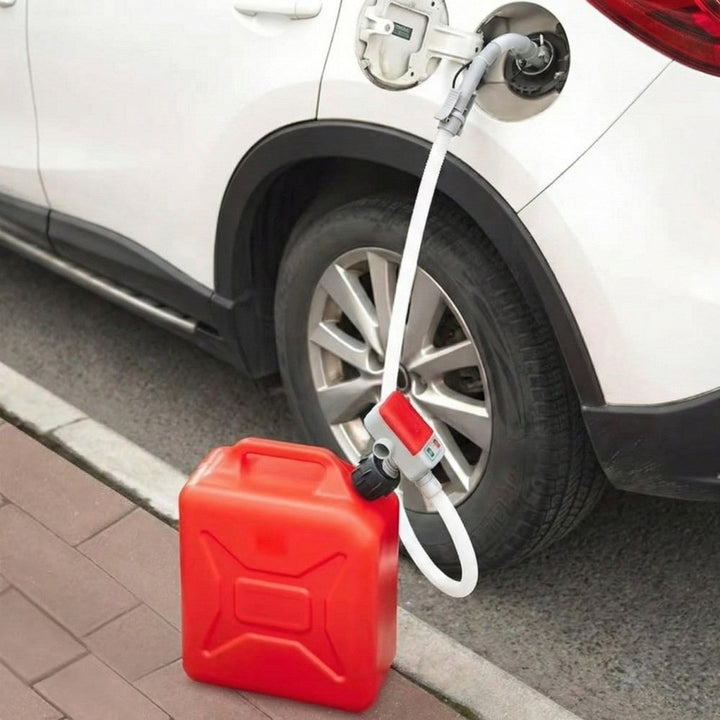 Electric Fuel Transfer Pump | Self-Priming Motor &amp; 3 Conversion Joints | Battery-Powered for Fast, Spill-Free Transfers