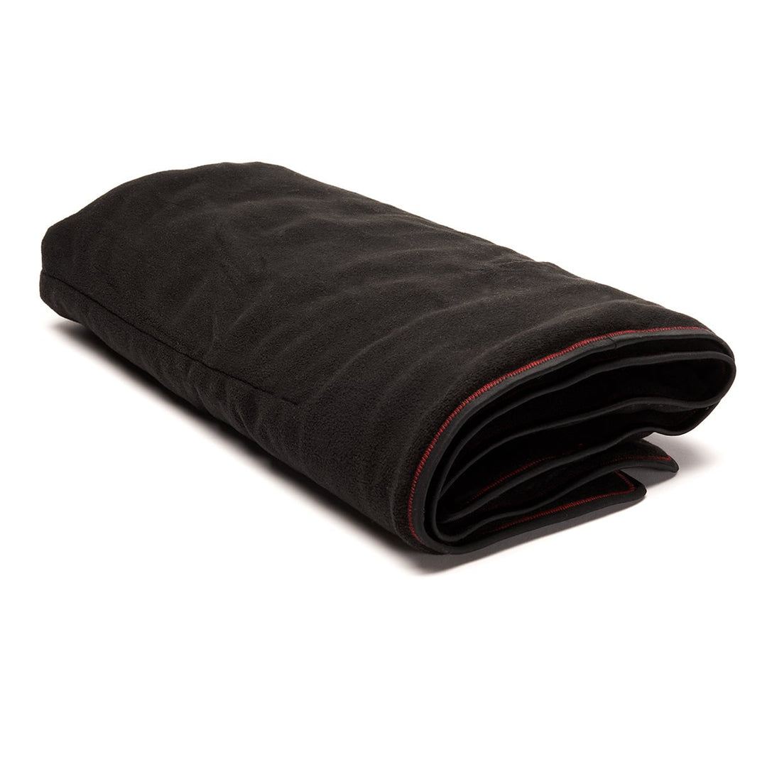 Electric Heating Pad Infrared Fleece 69 x 89 cm | Full Back Coverage, Black Fleece | Auto Shutoff, Three Heat Levels