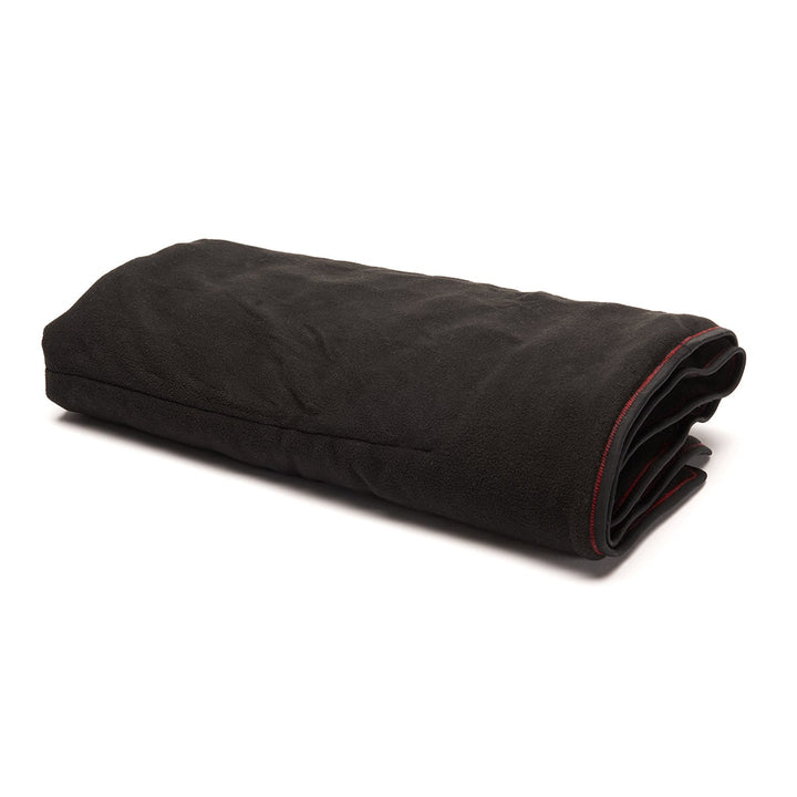Electric Heating Pad Infrared Fleece 69 x 89 cm | Full Back Coverage, Black Fleece | Auto Shutoff, Three Heat Levels