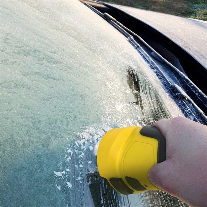 Electric Ice Scraper USB Rechargeable | Electromagnetic Snow Removal Tool | Anti-Freeze Car Windscreen and Window De-Icer