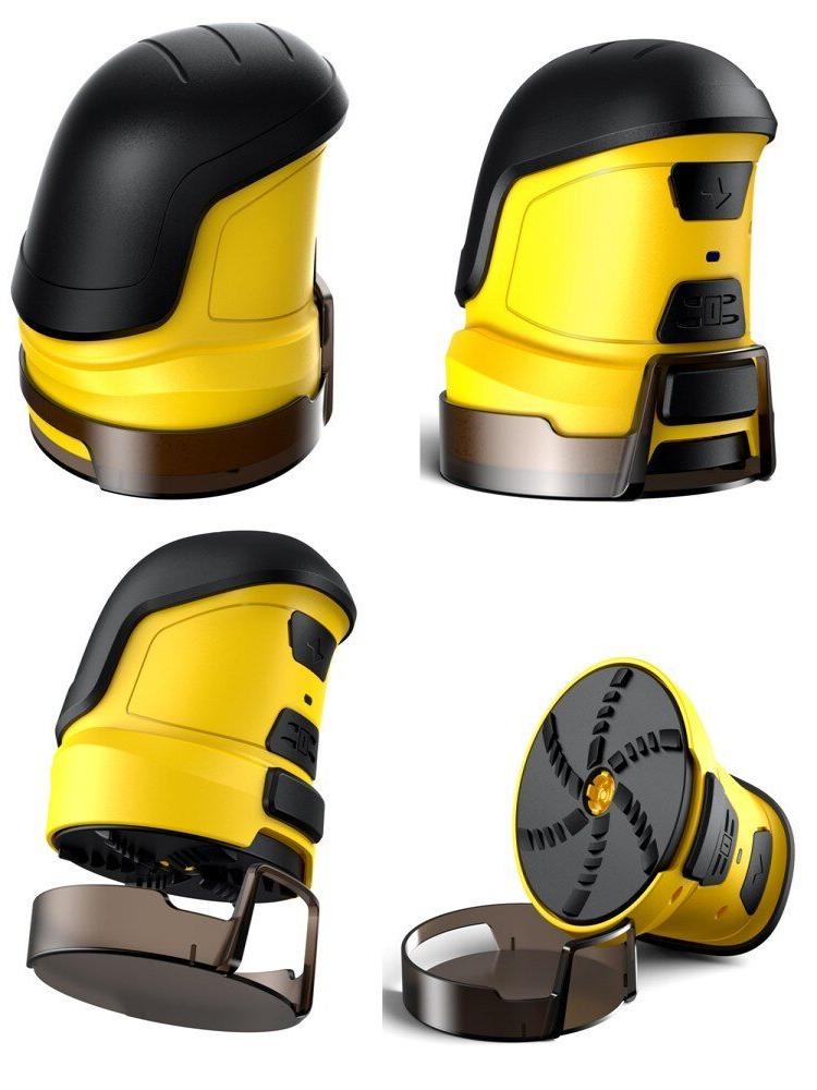 Electric Ice Scraper USB Rechargeable | Electromagnetic Snow Removal Tool | Anti-Freeze Car Windscreen and Window De-Icer