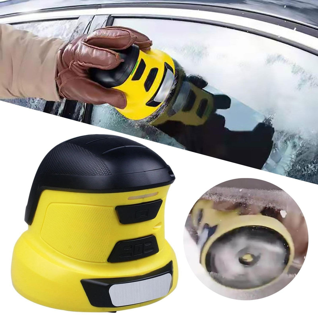 Electric Ice Scraper USB Rechargeable | Electromagnetic Snow Removal Tool | Anti-Freeze Car Windscreen and Window De-Icer
