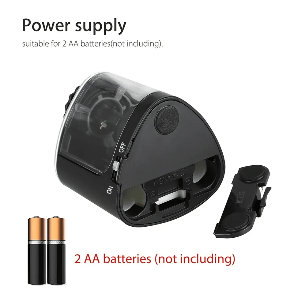 Electric Pencil Sharpener | Automatic Desktop Design with Stainless-Steel Blades | Fast, Precise Results for School and Office