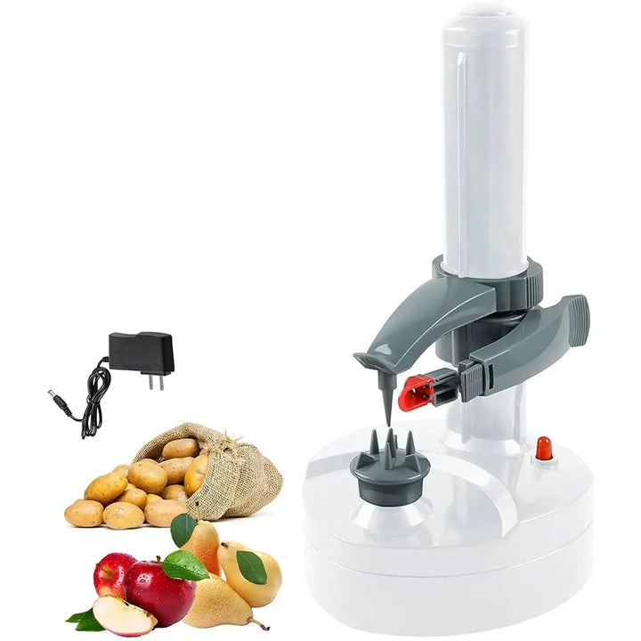 Electric Potato Peeler Automatic | Powerful Motor, Automatic Shut-Off | Fast, Consistent Peeling for Large Batches