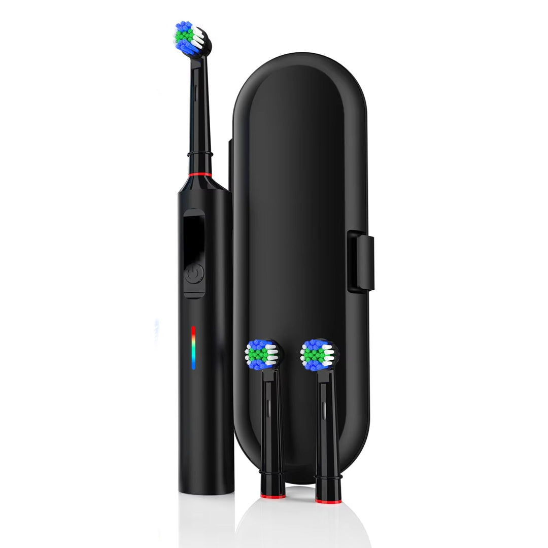 Electric Rotating Toothbrush | 3 Cleaning Modes & Pressure Sensor | 70-Day Battery, USB-C Fast Charging, IPX7 Waterproof