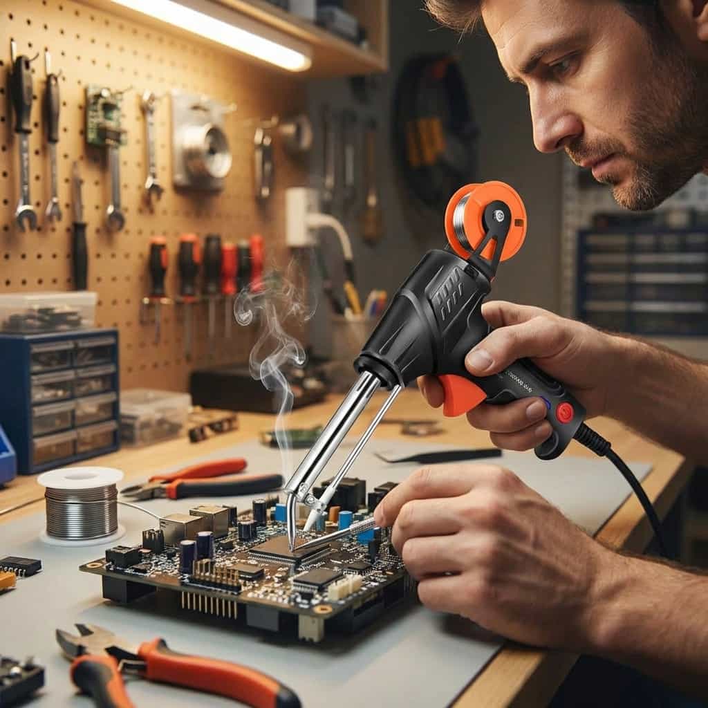 Electric Welding &amp; Cutting Tool | Ceramic Heating Core Reaches Peak Heat in 20 Seconds | Lightweight Design for DIY Repairs
