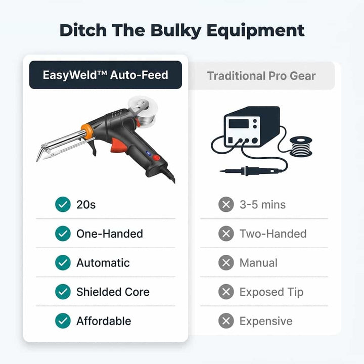 Electric Welding &amp; Cutting Tool | Ceramic Heating Core Reaches Peak Heat in 20 Seconds | Lightweight Design for DIY Repairs