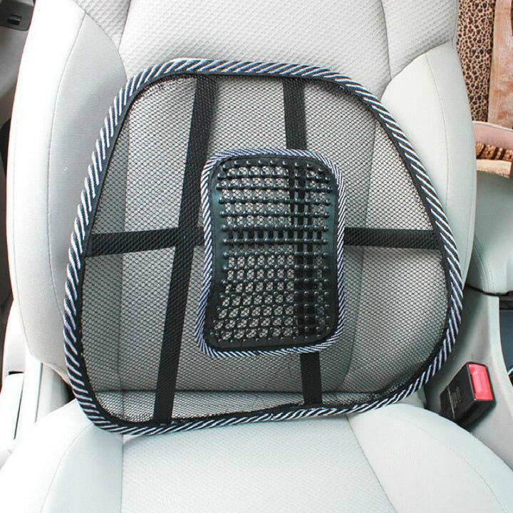 Ergonomic Lumbar Support Cushion, Mesh | Breathable Support for Chair, Car and Home