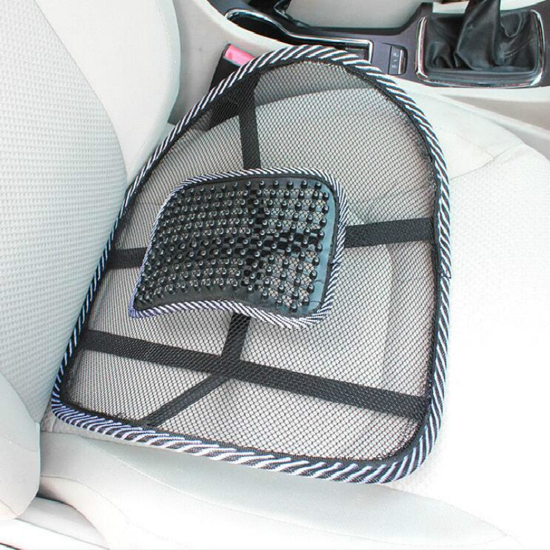 Ergonomic Lumbar Support Cushion, Mesh | Breathable Support for Chair, Car and Home