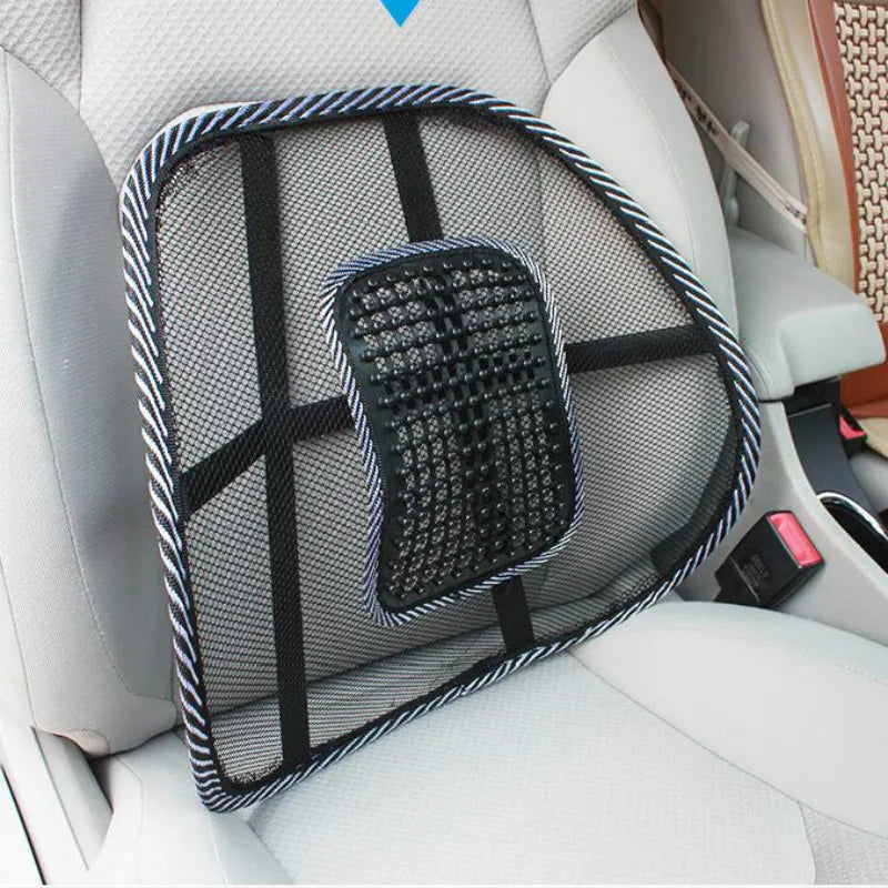 Ergonomic Lumbar Support Cushion, Mesh | Breathable Support for Chair, Car and Home