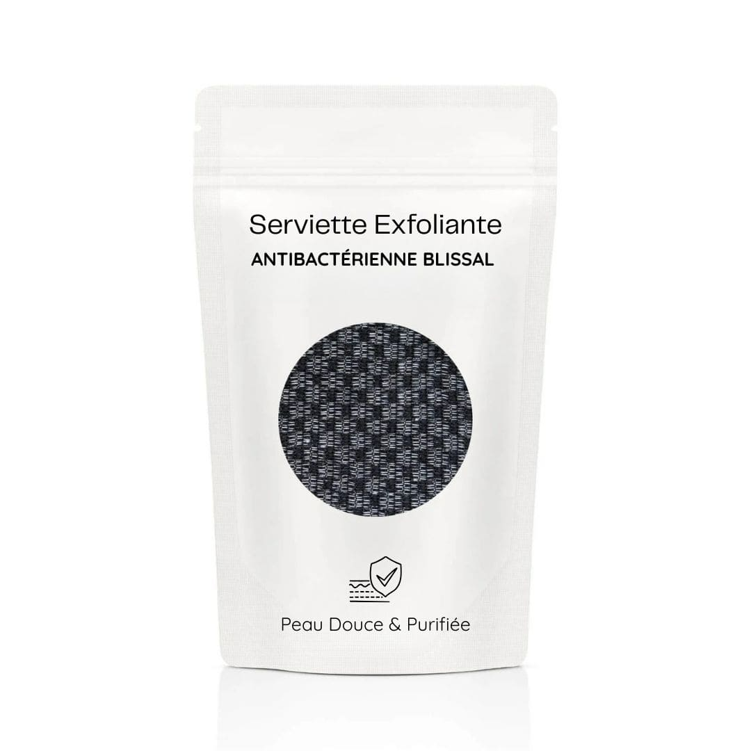 Exfoliating Shower Towel | Micro-Textured Surface for Deep Cleansing | Smoother, Brighter Skin for Shower or Bath Use