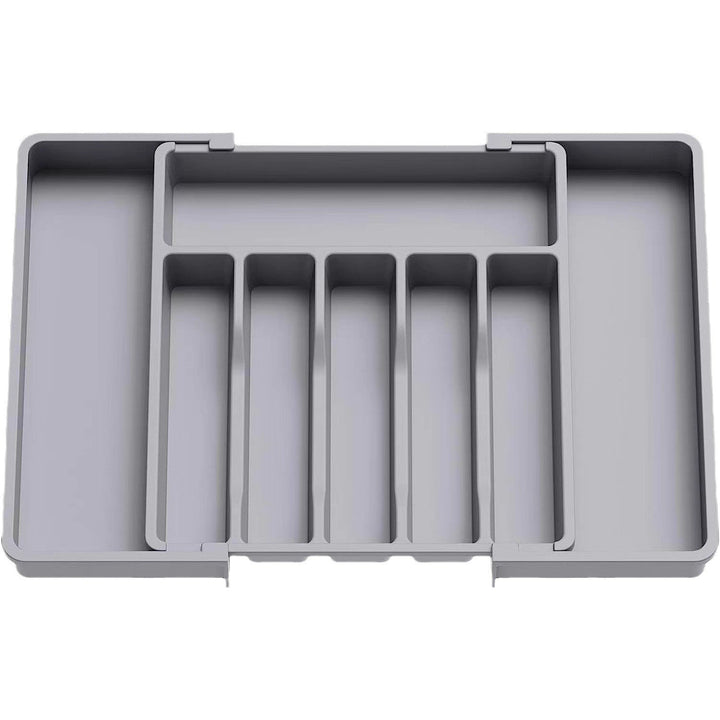 Expandable Kitchen Organizer Drawer Tray with Multiple Compartments