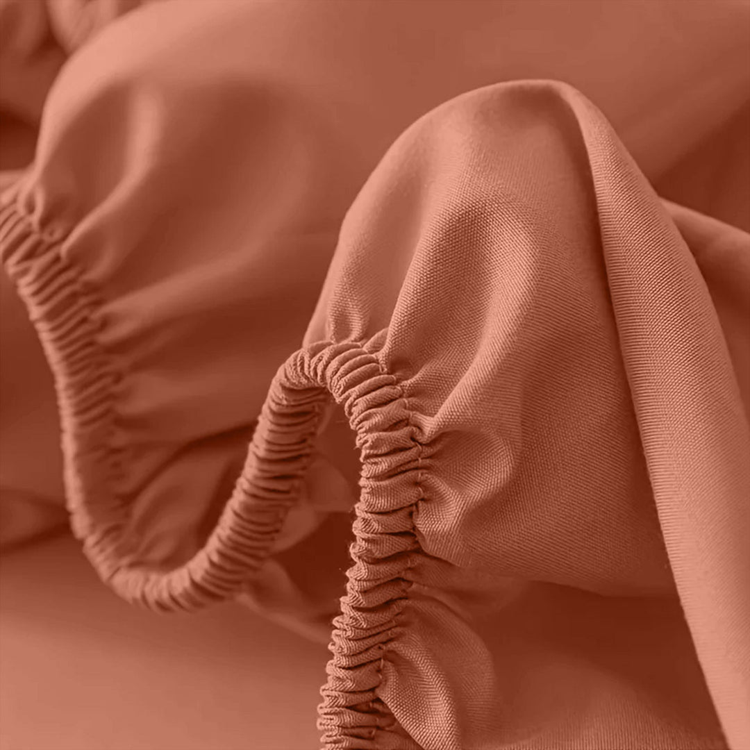 Extra Deep Fitted Bed Sheet | Single, Double, King, Super King, 12 Colours | Wrinkle-Resistant All-Season Fit