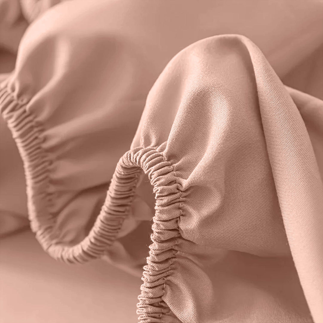 Extra Deep Fitted Bed Sheet | Single, Double, King, Super King, 12 Colours | Wrinkle-Resistant All-Season Fit