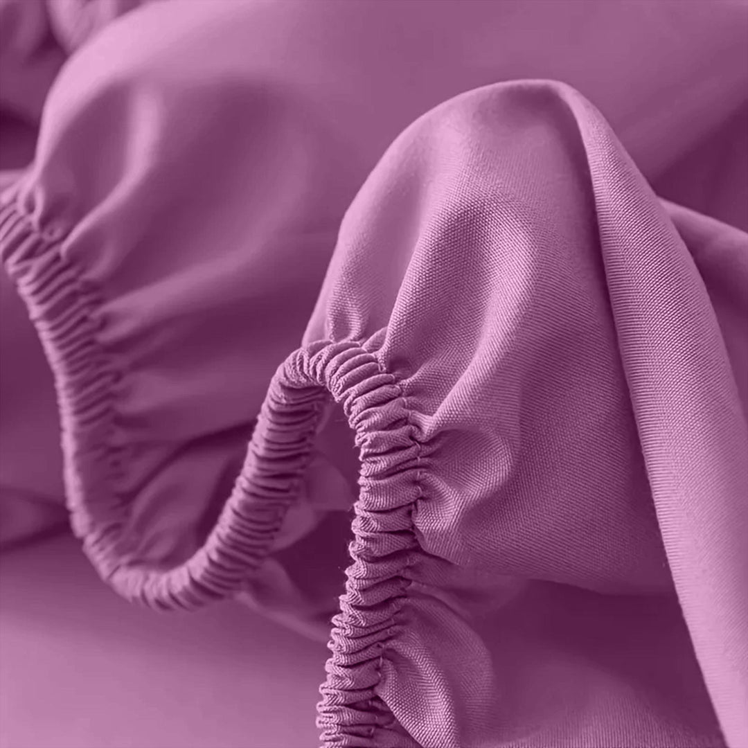 Extra Deep Fitted Bed Sheet | Single, Double, King, Super King, 12 Colours | Wrinkle-Resistant All-Season Fit