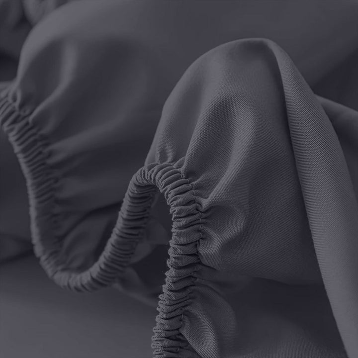 Extra Deep Fitted Bed Sheet | Single, Double, King, Super King, 12 Colours | Wrinkle-Resistant All-Season Fit
