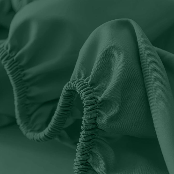 Extra Deep Fitted Bed Sheet | Single, Double, King, Super King, 12 Colours | Wrinkle-Resistant All-Season Fit