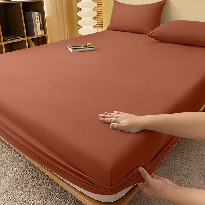 Extra Deep Fitted Bed Sheet | Single, Double, King, Super King, 12 Colours | Wrinkle-Resistant All-Season Fit
